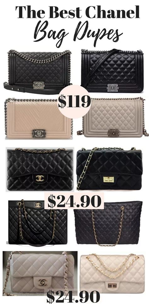 best chanel boy bag dupe|chanel bag knock off.